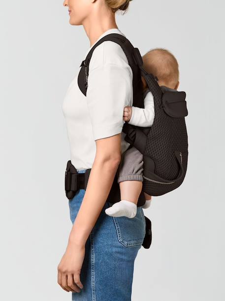 LAYA physiological baby carrier black+sandy beige 