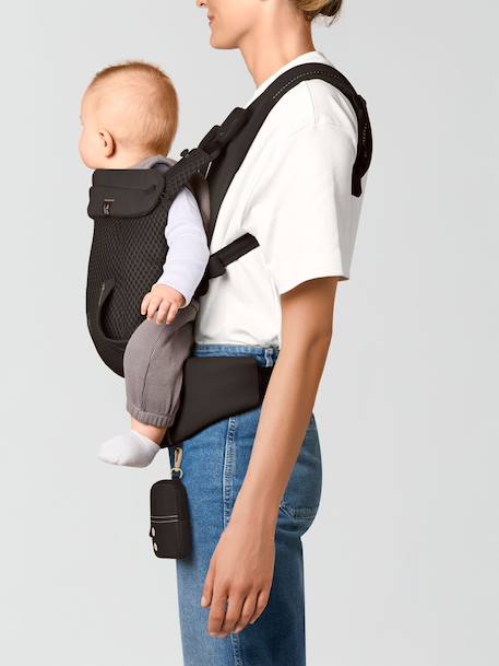 LAYA physiological baby carrier black+sandy beige 