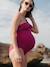 Swimsuit for Maternity, Bloom by CACHE COEUR black+fuchsia+green 