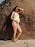 Maternity swimsuit yellow 