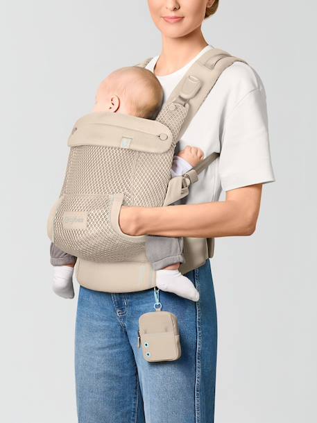 LAYA physiological baby carrier black+sandy beige 