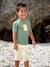 Short-sleeved anti-UV T-shirt green 