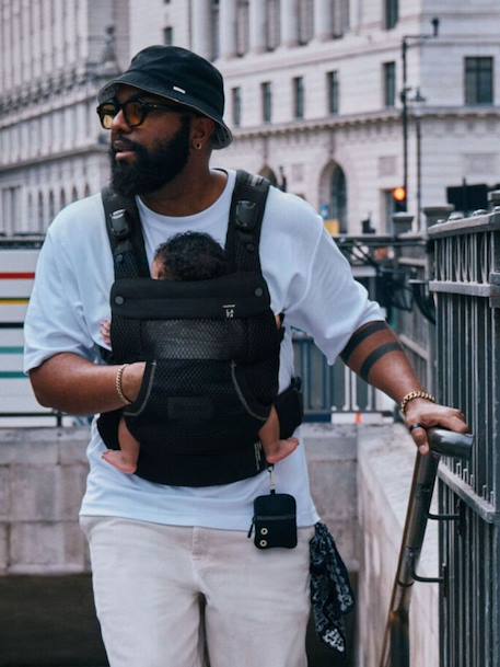 LAYA physiological baby carrier black+sandy beige 