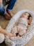 Doomoo Cocoon Progressive Baby Nest, by BABYMOOV grey+printed beige 