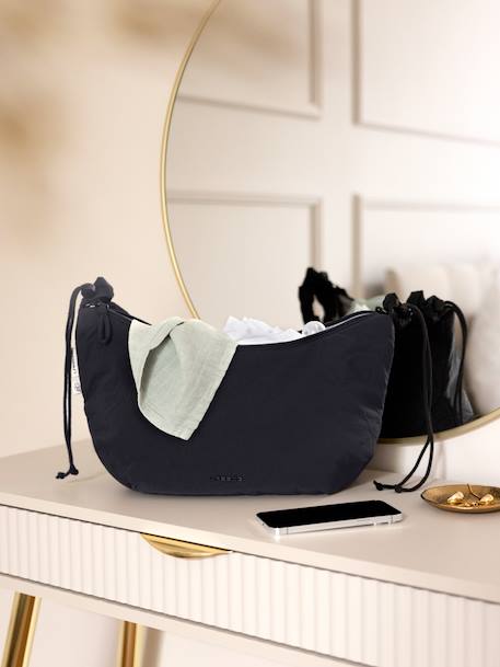 Changing bum bag LASSIG Lunua UP black+green 
