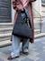 Shoulder changing bag Teya black+green 