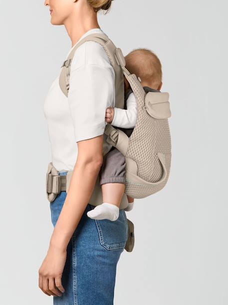 LAYA physiological baby carrier black+sandy beige 