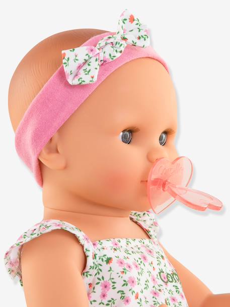 Emma doll pees flowery rose 