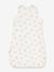Baby sleeping bag with bear pattern white 