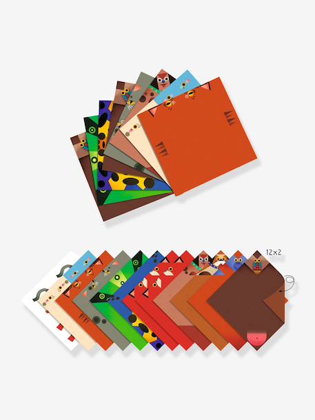 Easy Origami - Jumping Animals by DJECO multicoloured 