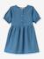 Short denim dress stone 