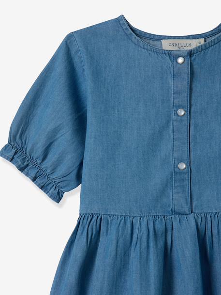 Short denim dress stone 