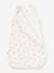 Baby sleeping bag with bear pattern white 