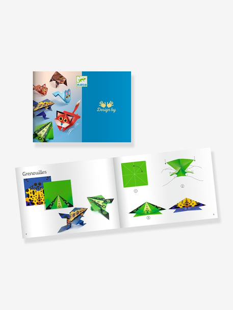 Easy Origami - Jumping Animals by DJECO multicoloured 