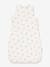 Baby sleeping bag with bear pattern white 