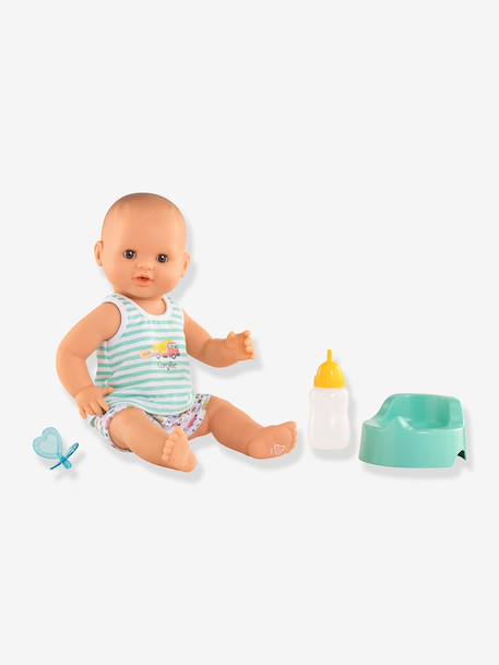 Paul wets the big baby doll green 