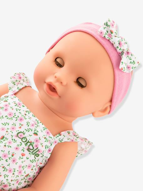 Emma doll pees flowery rose 