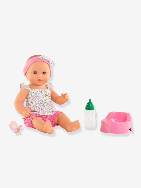 Emma doll pees flowery rose 