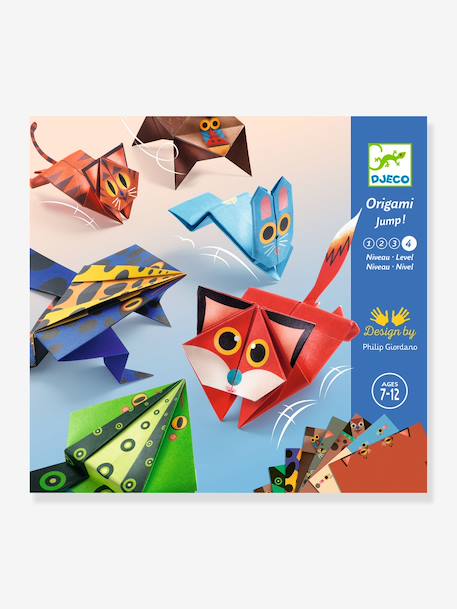 Easy Origami - Jumping Animals by DJECO multicoloured 