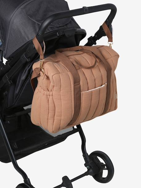 24-hour bag MAMA TEDDY cappuccino+ecru 