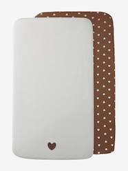 -Pack of 2 Covers for Cots & Co-Sleeping Cribs, in Organic Cotton*