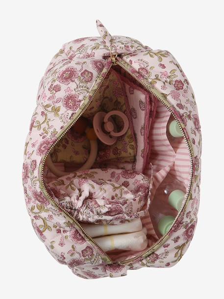 Mama toiletry bag printed pink 