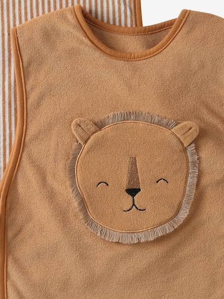 Pack of 2 Lovely Leo apron bibs hazel+sage+twine 