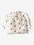 Pack of 6 Washable Wipes printed white+twine+white 