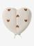 24-hour bag MAMA TEDDY cappuccino+ecru+printed white 