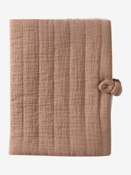 Nursery-Medical Records Cover in Cotton Gauze 