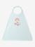 Pack of 3 large bibs for kids aqua green+rose 