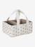 2-compartment storage basket ecru 