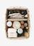 2-compartment storage basket ecru 