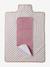Travel Changing Mat ecru+hazel+printed pink 