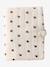 Medical Records Cover in Cotton Gauze cappuccino+printed beige+twine 