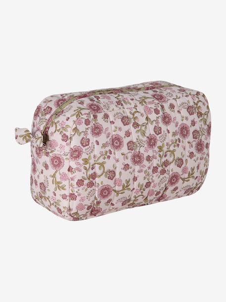 Mama toiletry bag printed pink 