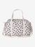 Leopard Changing Bag, Canvas Club printed beige+twine 