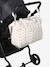 24-hour bag MAMA TEDDY cappuccino+ecru+printed white 