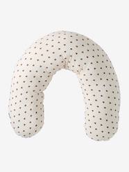 Nursery-Breastfeeding-Heart print nursing pillow
