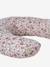 Cover for Feeding Pillow printed beige+printed pink+WHITE LIGHT SOLID 