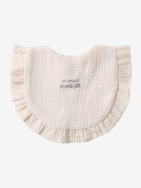 Pack of 3 bohemian bibs blush+sage 