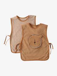 -Pack of 2 Lovely Leo apron bibs