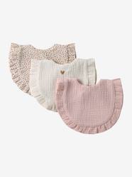 -Pack of 3 bohemian bibs