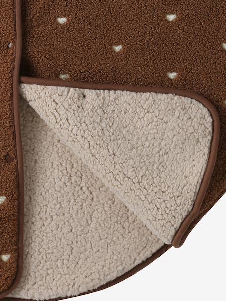 Double sherpa travel poncho hazel 