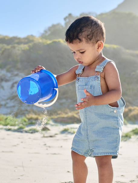 Denim short dungarees for baby boys double stone 