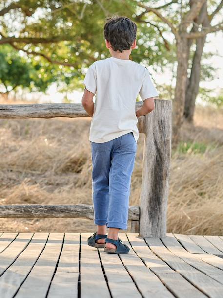 Lightweight medium trouser for boys blue 