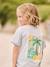 T-shirt with motif on front and back for boys dusky pink+ocean blue+sky blue+white 