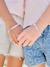 Pack of 2 T-shirts and best friends bracelets lilac 