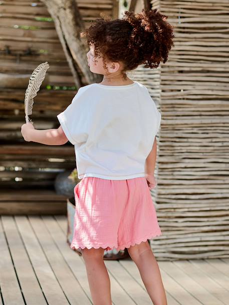 Shorts for Girls rose 