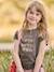Short-sleeved t-shirt anthracite+ecru+rose 
